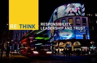 Responsibility,
THINK   Leadership and Trust
 