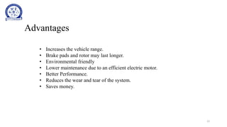 Regenerative Braking System in EVs | PPTX