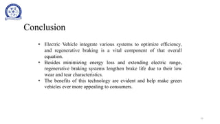 Regenerative Braking System in EVs | PPTX