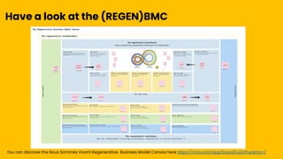 Have a look at the (REGEN)BMC
You can discover the Nous Sommes Vivant Regenerative Business Model Canvas here https://miro...