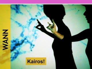 WANN
Mittelfristiger
Redaktionsplan?
Postingzeitpunkte?
 