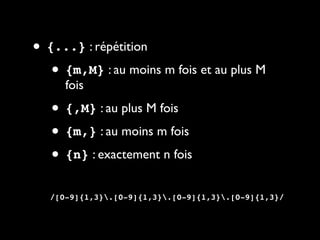 Petite introduction aux expressions rationnelles