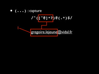 Petite introduction aux expressions rationnelles