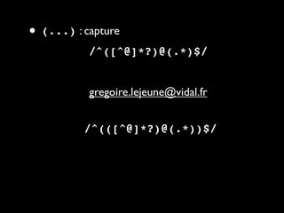 Petite introduction aux expressions rationnelles
