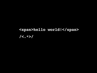 Petite introduction aux expressions rationnelles