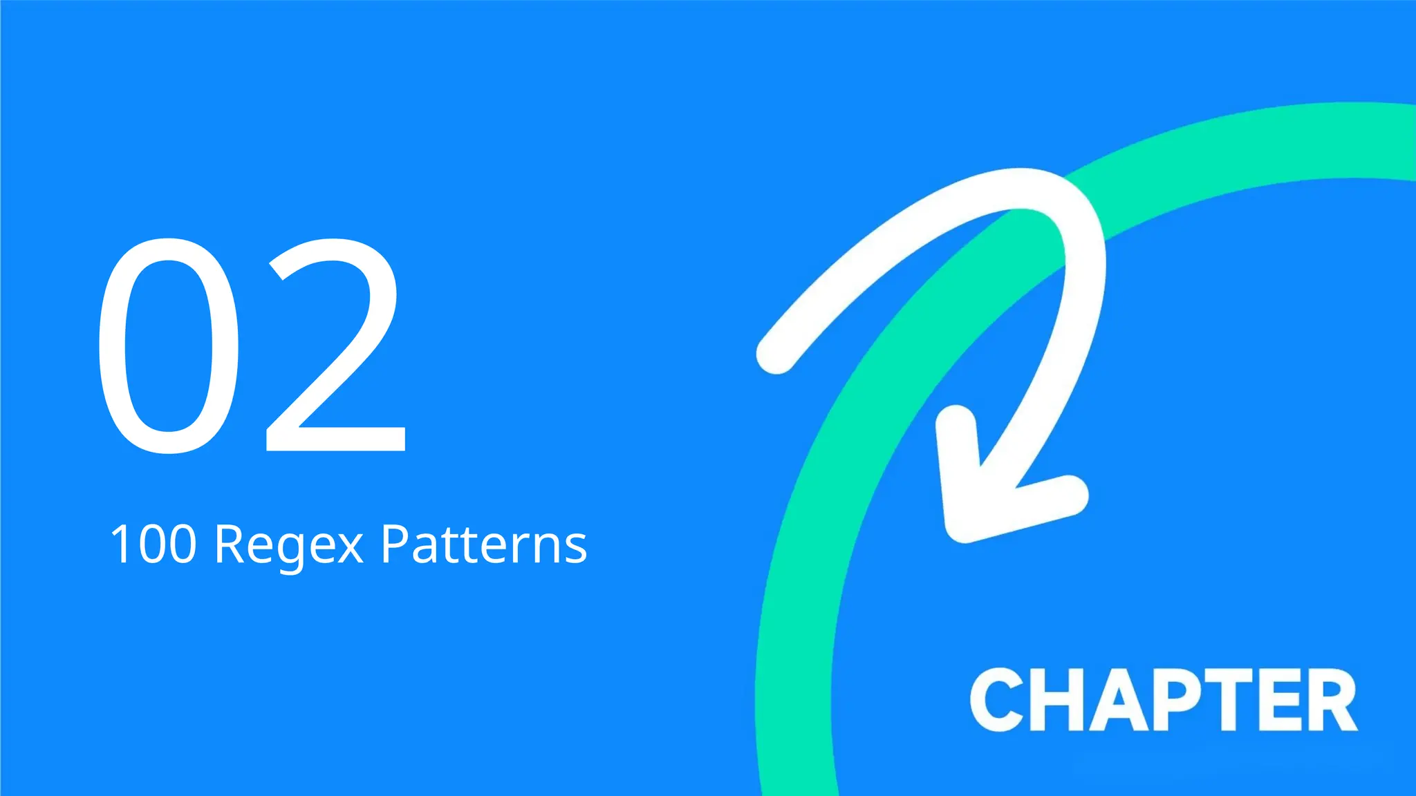 100 Regex Patterns
02
 