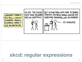 xkcd: regular expressions
 