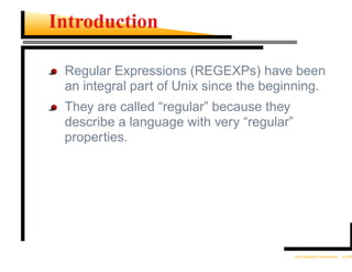 Regexp | PPT
