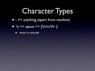 Advanced Regular Expressions Redux