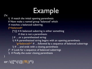 Advanced Regular Expressions Redux
