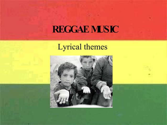 Reggae Music PPT reggae-music-ppt