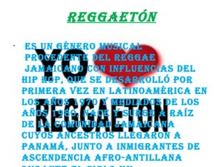 Reggaetón 1