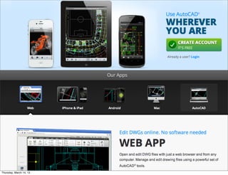 Thursday, March 14, 13
 