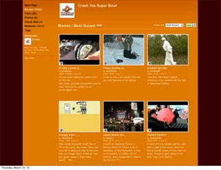 Thursday, March 14, 13
 