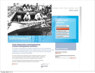 Thursday, March 14, 13
 