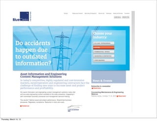 Thursday, March 14, 13
 