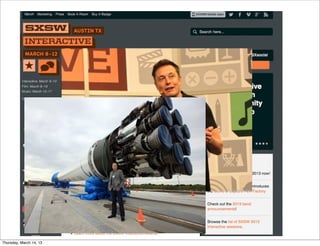 Thursday, March 14, 13
 