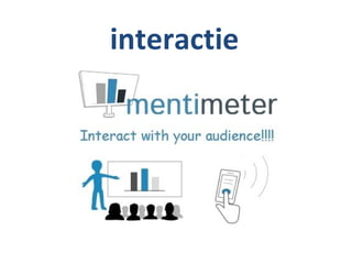 interactie
 