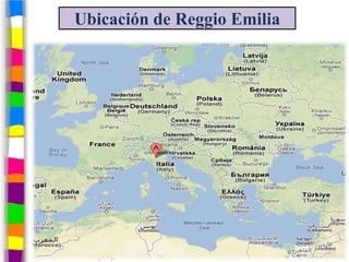 Ubicación de Reggio Emilia
 