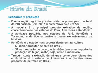 Regiao norte Brasil nivel 3 curso portugues | PPTX