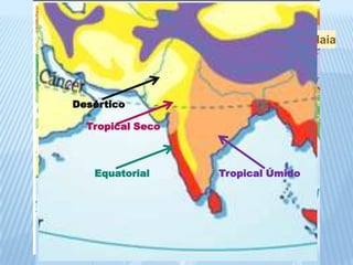 Himalaia




Desértico

  Tropical Seco



   Equatorial     Tropical Úmido
 