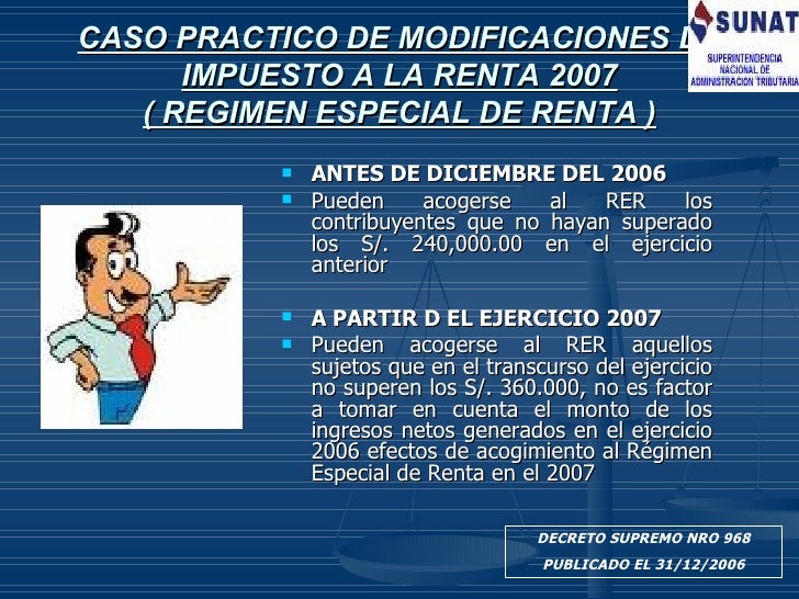 Caso Practico Calculo Del Impuesto A La Renta De 5ta Categoria 2016 Sunat | regimen especial Caso Practico Calculo Del Impuesto A La Renta De 5ta Categoria 2016 Sunat | regimen especial