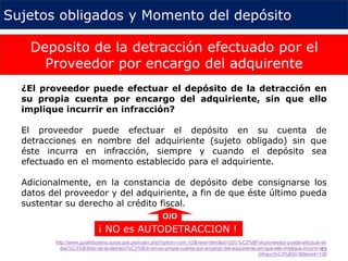 Regimen de detracciones del IGV - Cambios a partir de 10-2018 | PDF