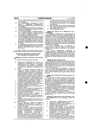 Regimen de servicio civil