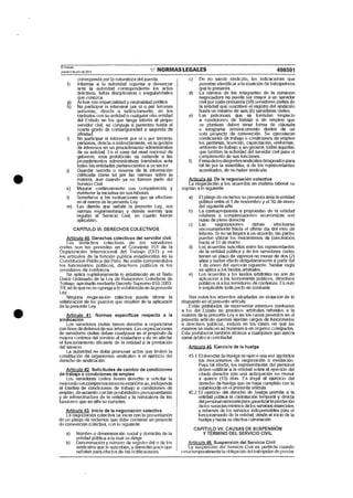Regimen de servicio civil