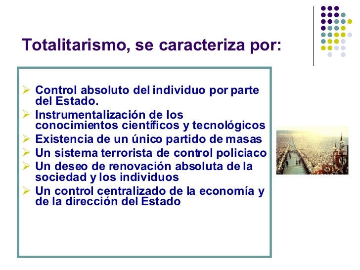 Regimenes Totalitarios