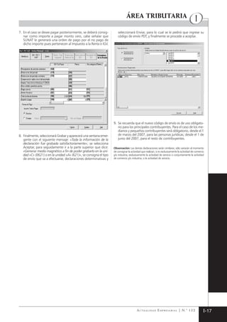 PDT 621 REGIMEN GENERAL | PDF