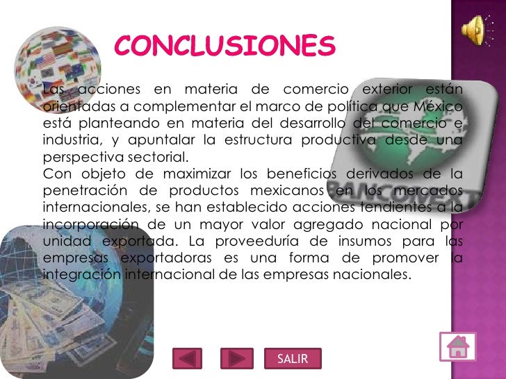 Regimen juridico del comercio exterior