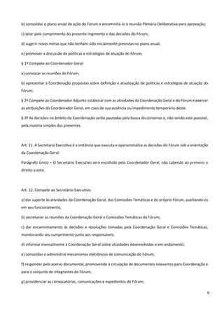 Regimento interno 2.6.2017