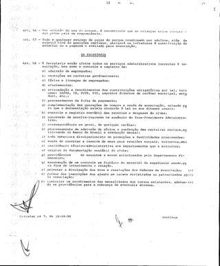 Regimento interno aabb sombrio sc