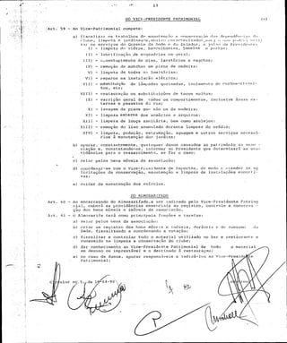 Regimento interno aabb sombrio sc