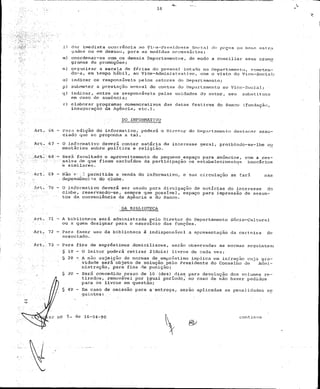 Regimento interno aabb sombrio sc