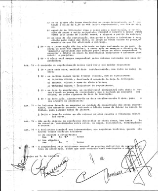 Regimento interno aabb sombrio sc