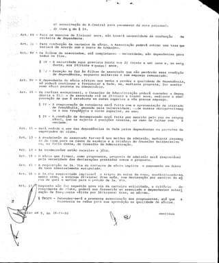 Regimento interno aabb sombrio sc