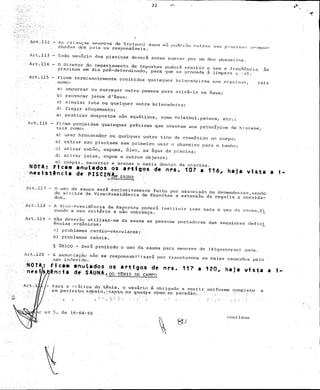 Regimento interno aabb sombrio sc