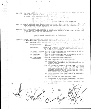 Regimento interno aabb sombrio sc