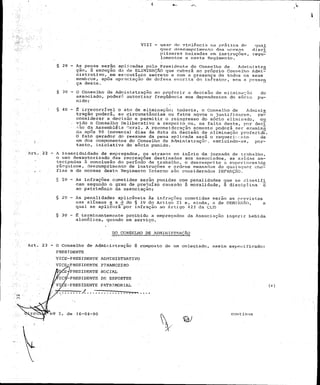 Regimento interno aabb sombrio sc