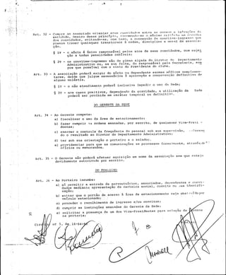 Regimento interno aabb sombrio sc