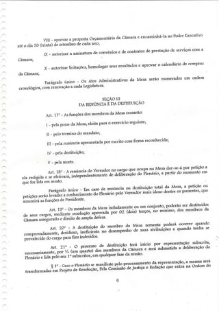 Regimento interno tenório pb