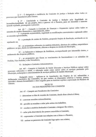 Regimento interno tenório pb