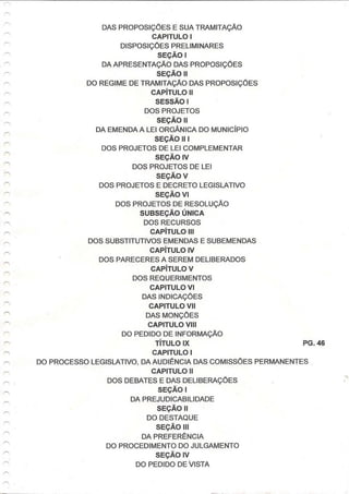 Regimento interno tenório pb