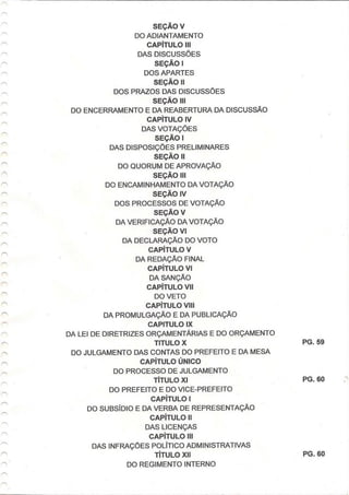 Regimento interno tenório pb