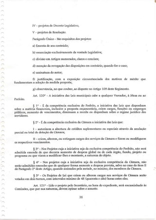 Regimento interno tenório pb