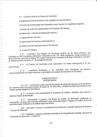 Regimento interno tenório pb