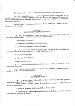 Regimento interno tenório pb