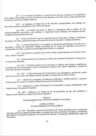 Regimento interno tenório pb